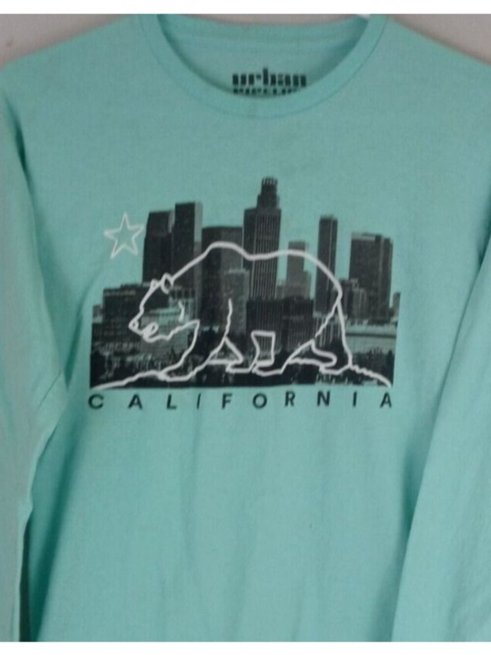Urban Pipeline Women's Long Sleeve Shirt With California Design Size Large